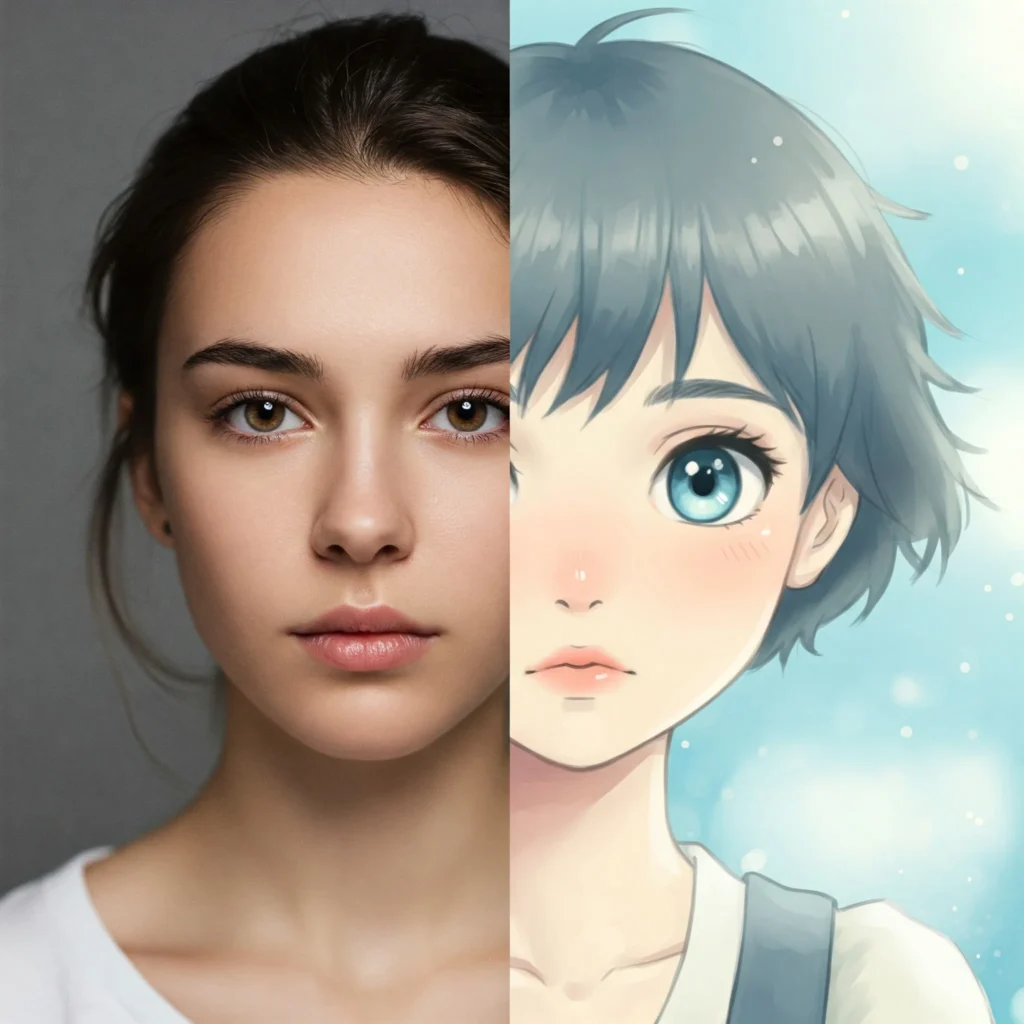 Ghibli Style Prompt Guide: Create Magical Worlds with Studio Ghibli Aesthetic Prompts 11 - How to Convert Your Photo into a Ghibli Portrait