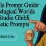 Ghibli Style Prompt Guide Create Magical Worlds with Studio Ghibli Aesthetic Prompts
